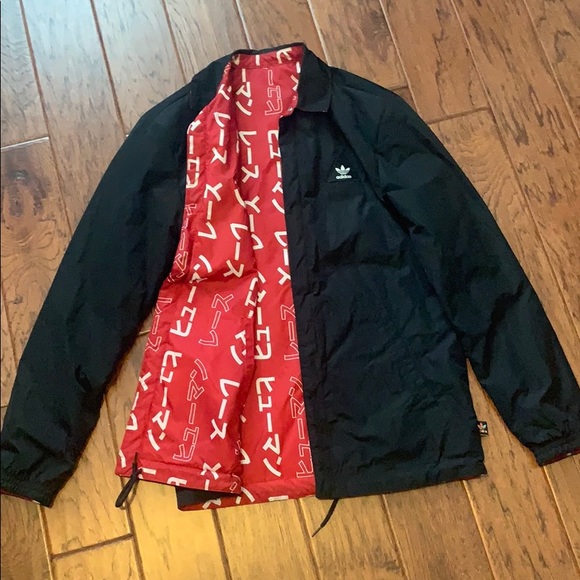adidas reversible windbreaker